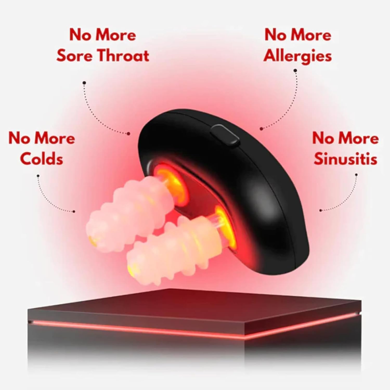 Red Light Therapy Device for Nasal Allergy & Rhinitis