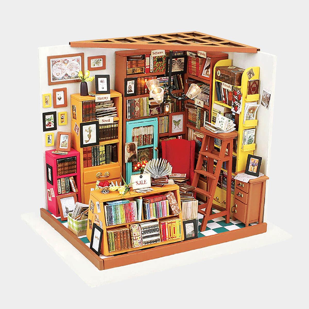 DIY Book Nook Kit - The Study