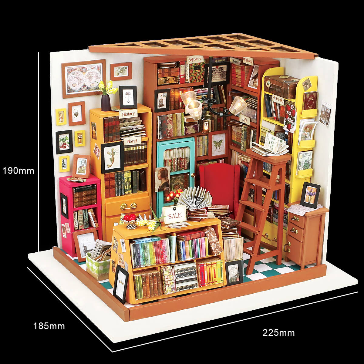 DIY Book Nook Kit - The Study