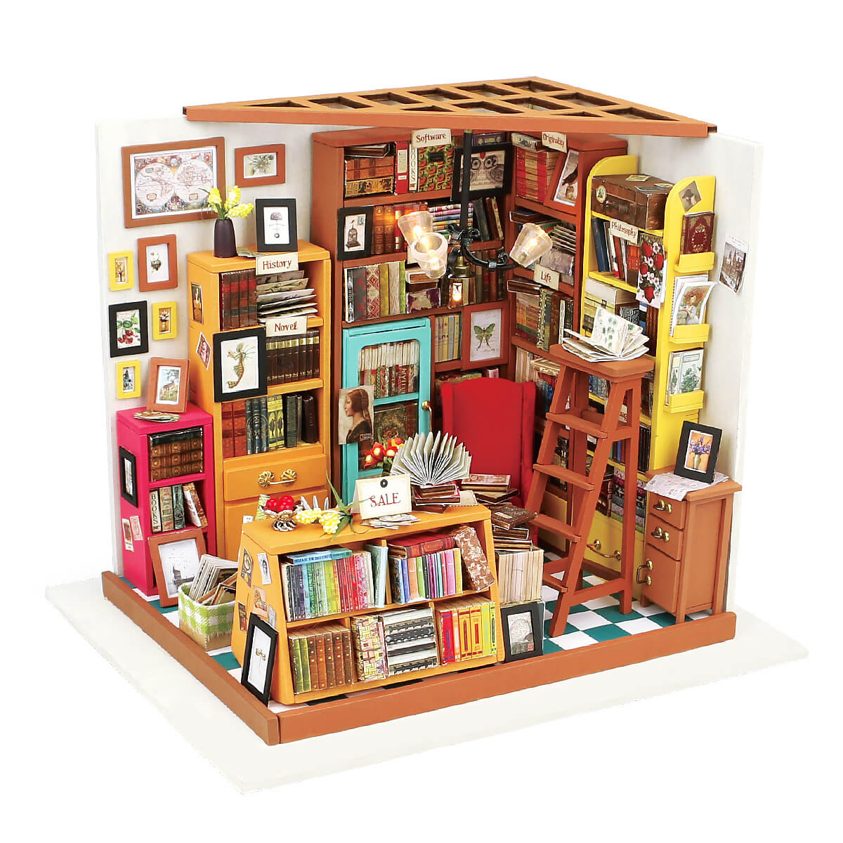 DIY Book Nook Kit - The Study