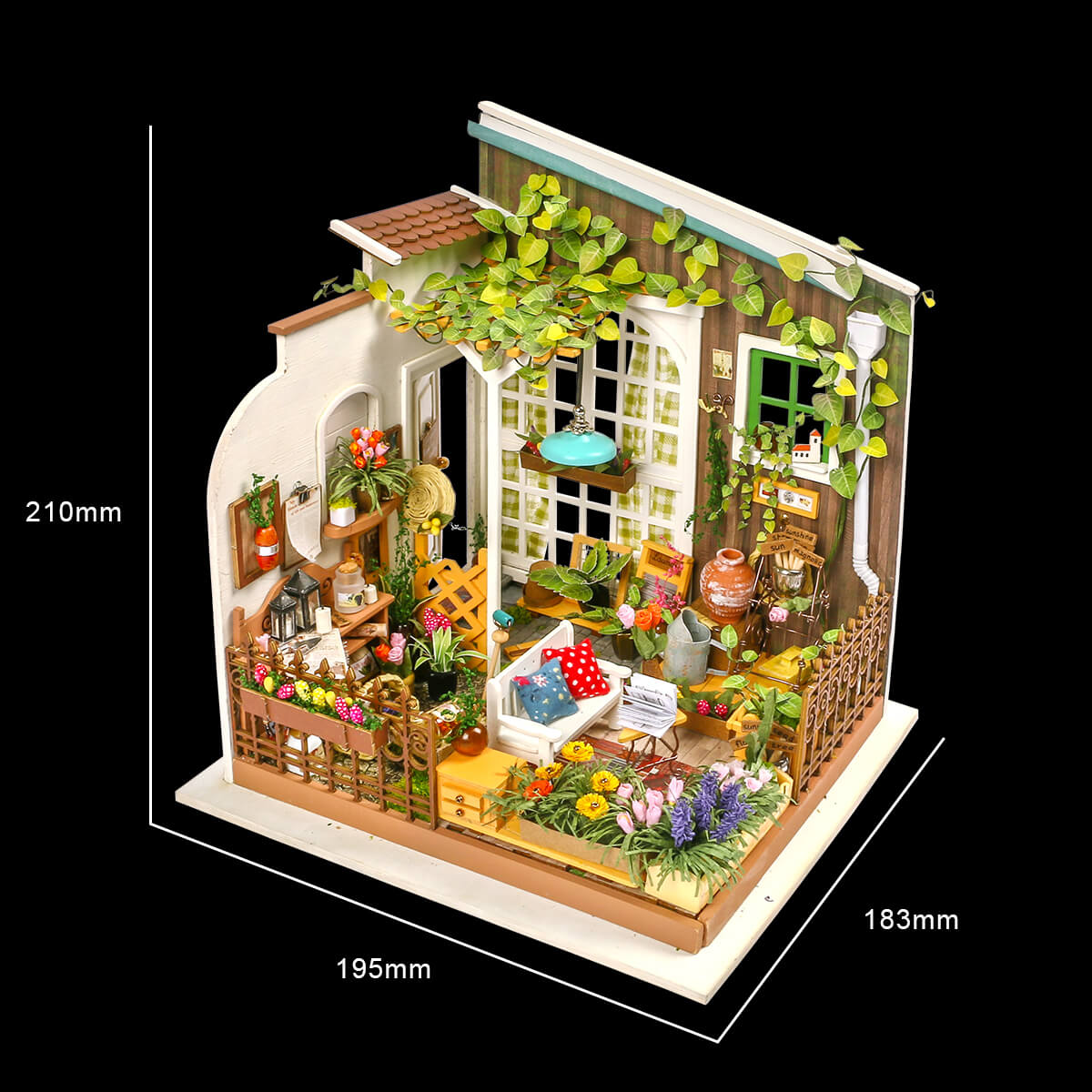 DIY Book Nook Kit - Miller's Flower House