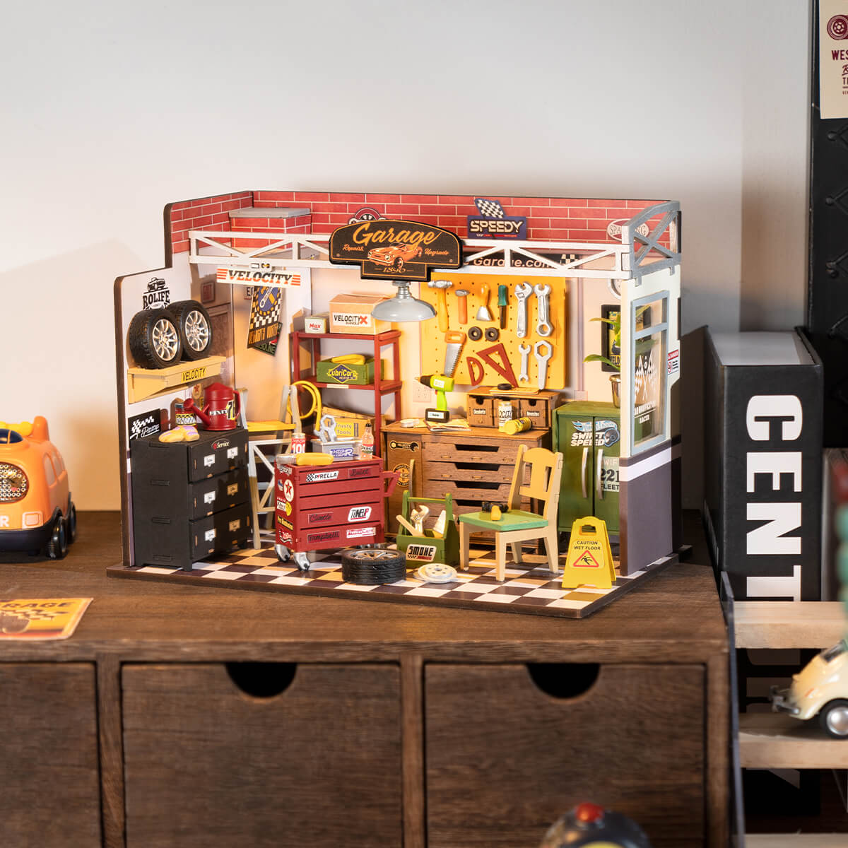 DIY Book Nook Kit - Garage Workshop