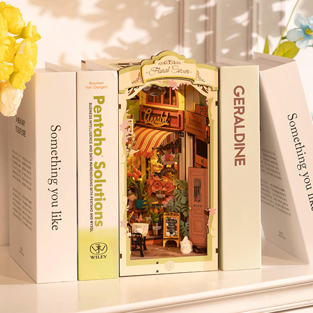 DIY Book Nook Kit - Floral Corner Shop