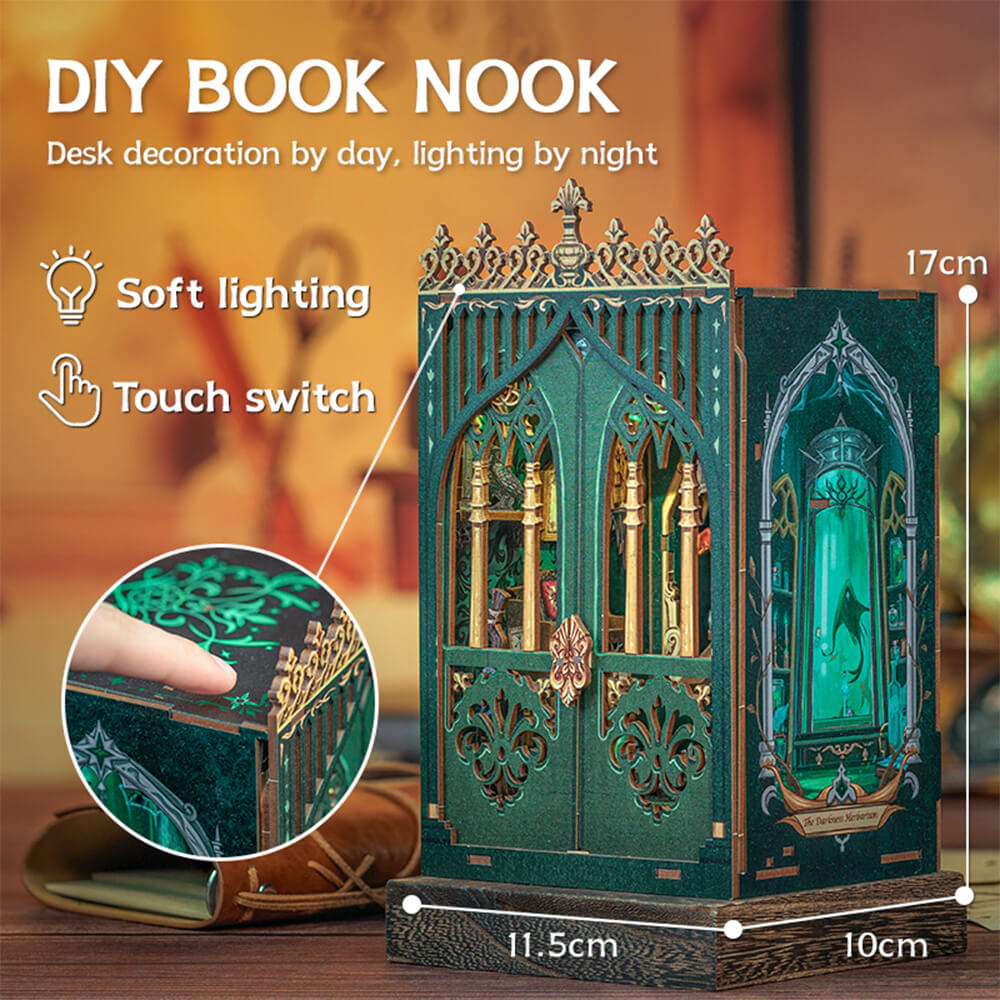 The Darkness Herbarium - DIY Book Nook Kit