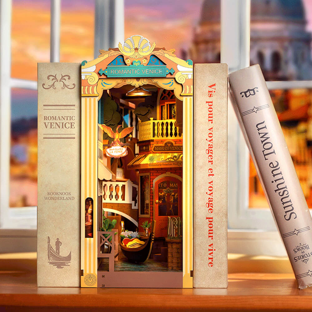 DIY Book Nook Kit- Romance In Venice