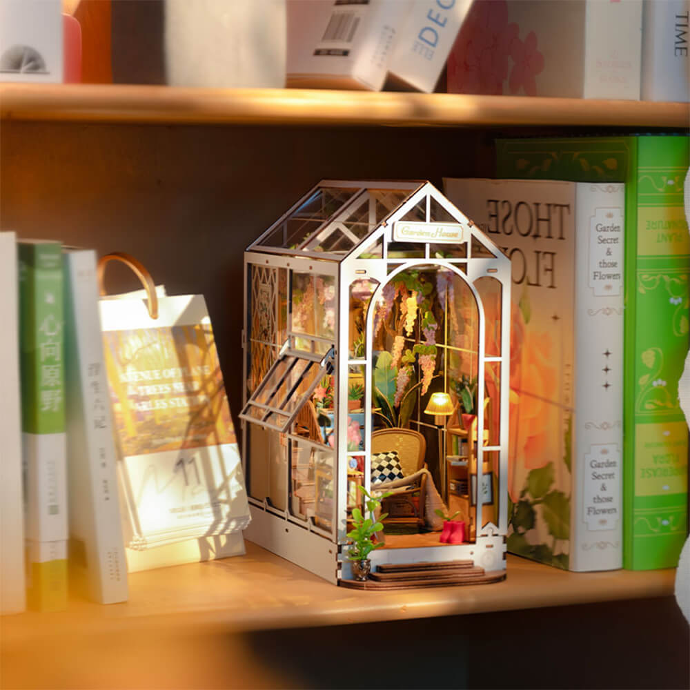 DIY Book Nook Kit- Summer Garden House