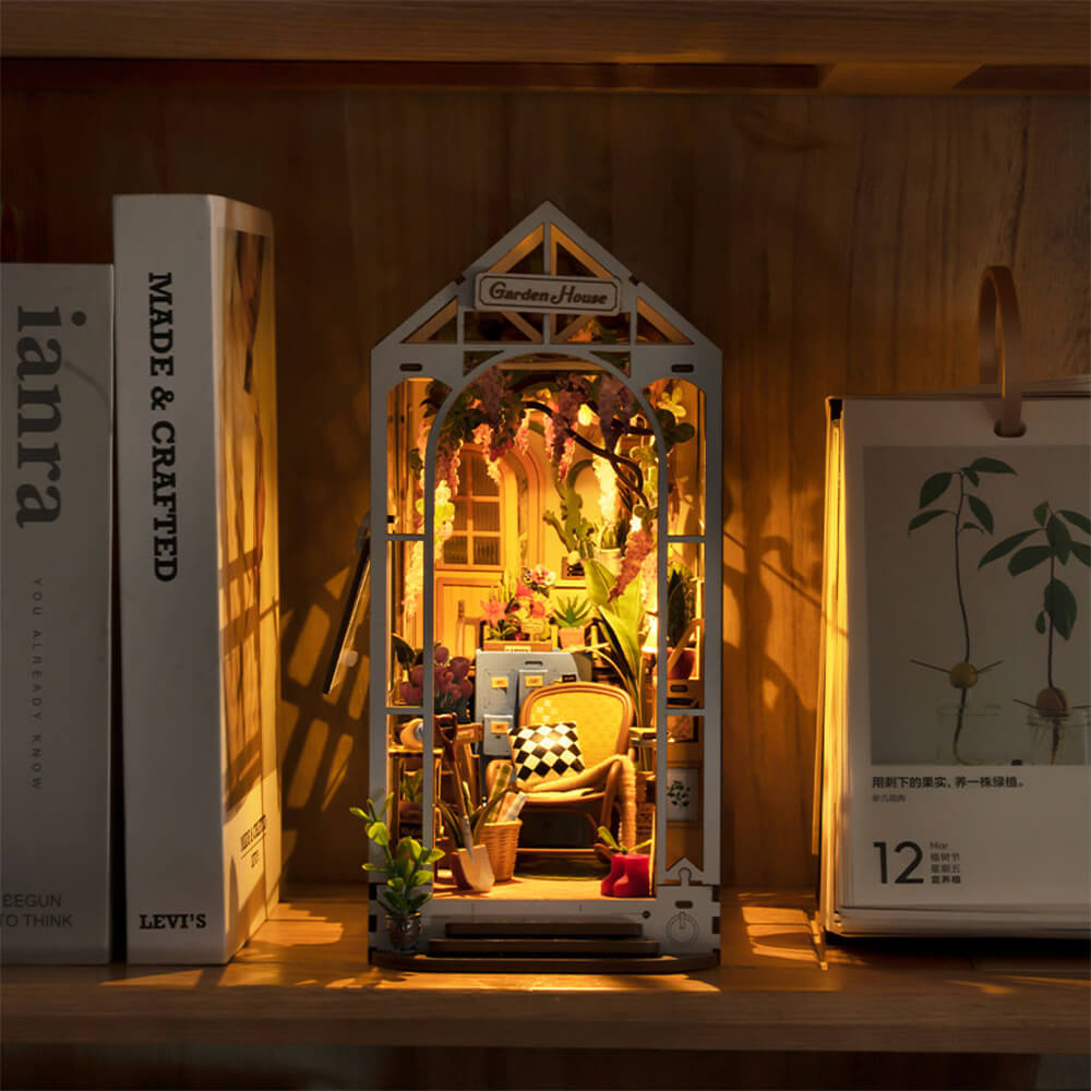 DIY Book Nook Kit- Summer Garden House