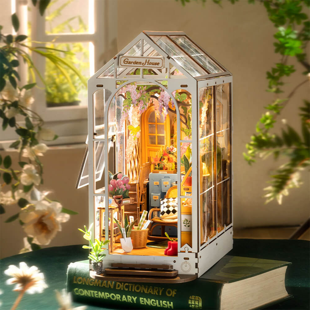 DIY Book Nook Kit- Summer Garden House