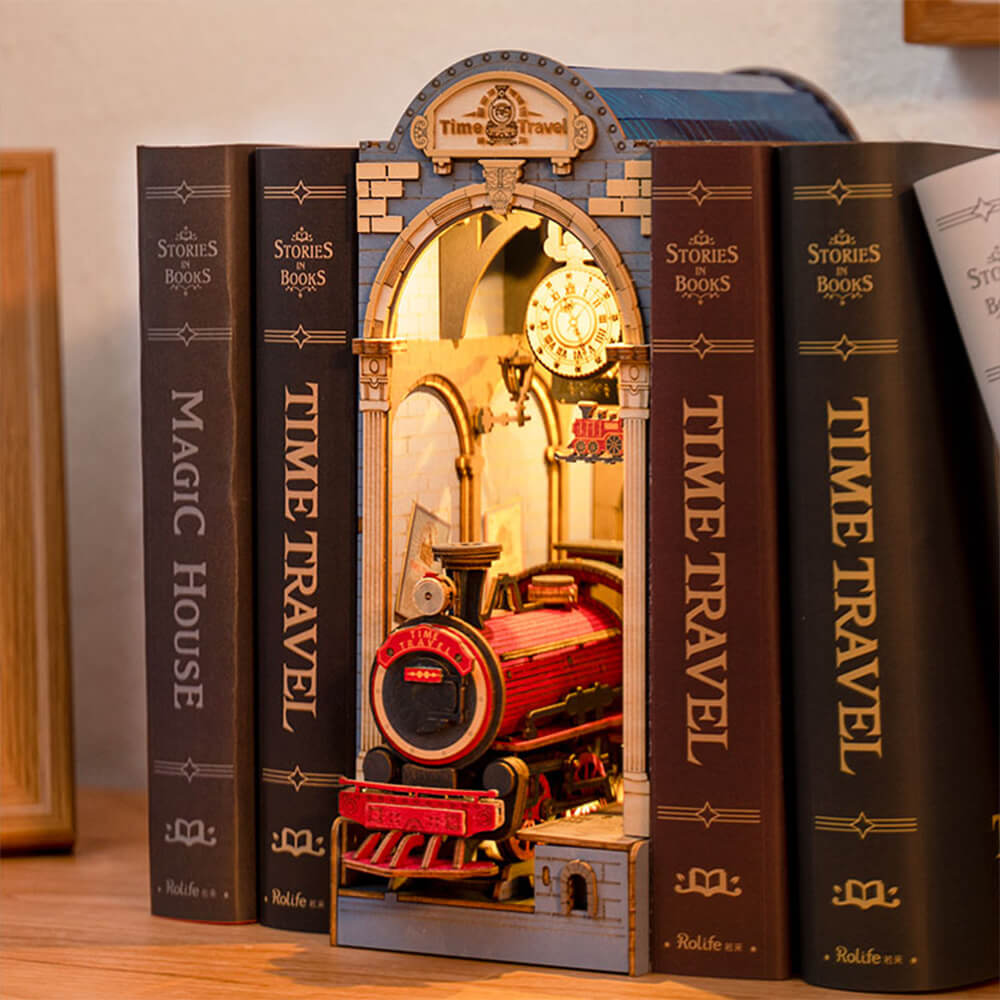 DIY Book Nook Kit - Time Travel Train